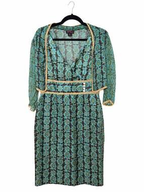 Y2K Vintage Cynthia Howie Silk Dress and Bolero Set 10